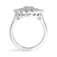 Mult-Halo Oval Diamond Ring, smallview