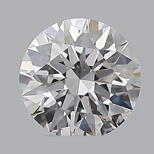 Round diamond — real photo