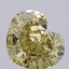 6.04 Ct. Fancy Intense Yellow Heart Lab Grown Diamond