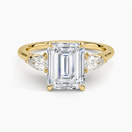 Petal Pear Three Stone Diamond Ring (1/2 ct. tw.)