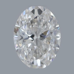 Oval diamond — real photo