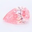 2.06 Ct. Fancy Vivid Pink Pear Lab Grown Diamond