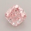 1.21 Ct. Fancy Vivid  Pink Cushion Lab Grown Diamond