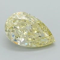 1.48 Ct. Fancy Yellow Pear Lab Grown Diamond