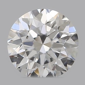 Round diamond — real photo