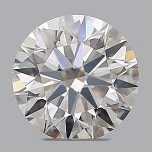 Round diamond — real photo