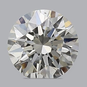 Round diamond — real photo