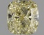 0.58 Ct. Fancy Yellow Cushion Diamond