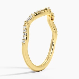 Luxe Willow Curved Diamond Ring