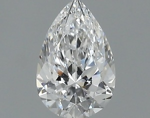 Pear diamond — real photo