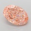8.83 Ct. Fancy Vivid Pink Oval Lab Grown Diamond