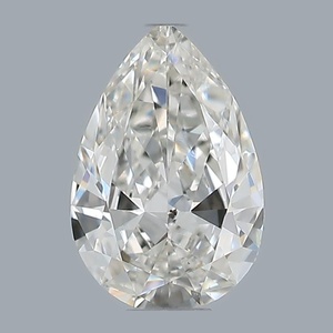 Pear diamond — real photo