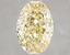 2.51 Ct. Fancy Intense Yellow Oval Lab Grown Diamond