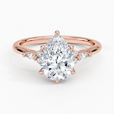 14K Rose Gold Nadia Perfect Fit Diamond Ring