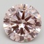 3.00 Ct. Fancy Intense Pink Round Lab Grown Diamond