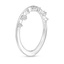 Platinum Leilani Diamond Ring, smallside view