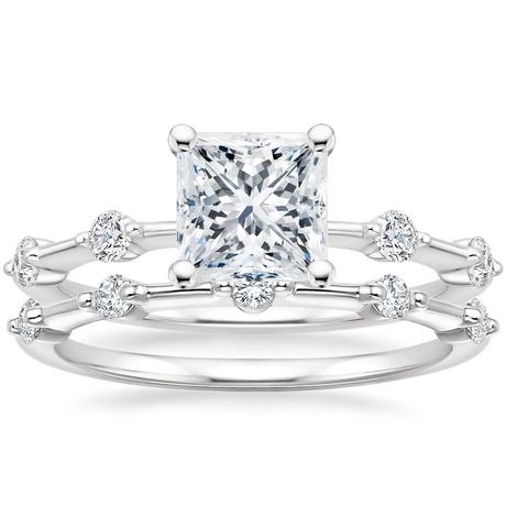 18K White Gold Aimee Diamond Bridal Set