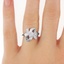 The Merida Ring, smalltop view on a hand