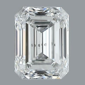 Emerald diamond — real photo