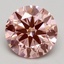 2.50 Ct. Fancy Intense Pink Round Lab Grown Diamond