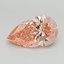 3.05 Ct. Fancy Vivid Pink Pear Lab Grown Diamond