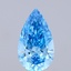 2.13 Ct. Fancy Vivid Blue Pear Lab Grown Diamond