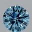 2.08 Ct. Fancy Vivid Blue Round Lab Grown Diamond