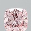 3.07 Ct. Fancy Intense Pink Cushion Lab Grown Diamond