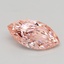 2.64 Ct. Fancy Vivid  Pink Marquise Lab Grown Diamond