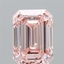 2.01 Ct. Fancy Intense Pink Emerald Lab Grown Diamond