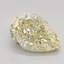 1.34 Ct. Fancy Yellow Pear Lab Grown Diamond