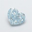 2.10 Ct. Fancy Intense  Blue Heart Lab Grown Diamond