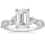 Platinum Luxe Willow Diamond Ring (1/4 ct. tw.), smalltop view