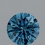 1.01 Ct. Fancy Vivid Blue Round Lab Grown Diamond