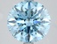 4.0 Ct. Fancy Vivid Blue Round Lab Grown Diamond