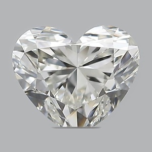 Heart diamond — real photo