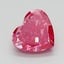 1.01 Ct. Fancy Red Heart Lab Grown Diamond