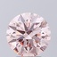 3.10 Ct. Fancy Vivid Pink Round Lab Grown Diamond