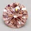 2.73 Ct. Fancy Intense Pink Round Lab Grown Diamond