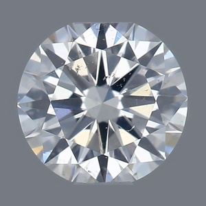 Round diamond — real photo