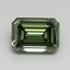 2.17 Ct. Fancy Vivid Green Emerald Lab Grown Diamond
