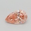 0.83 Ct. Fancy Intense Pink Pear Lab Grown Diamond