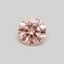 0.52 Ct. Fancy Intense Pink Round Lab Grown Diamond