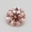 1.38 Ct. Fancy Intense Pink Round Lab Grown Diamond