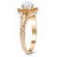 The Valentin Ring, smalltop view on a hand