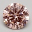 3.01 Ct. Fancy Intense Pink Round Lab Grown Diamond