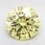2.02 Ct. Fancy Light  Yellow Round Lab Grown Diamond