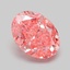 1.53 Ct. Fancy Vivid Pink Oval Lab Grown Diamond