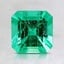 6.6x6.5mm Asscher Colombian Emerald