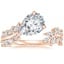 14K Rose Gold Sweeping Ivy Diamond Ring (1/2 ct. tw.), smalltop view